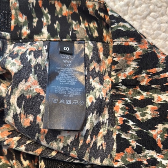 Le Temps Des Cerises Multicolor Patterned Pants - Picture 7 of 7